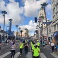 2020 LA Marathon Hollywood Blvd