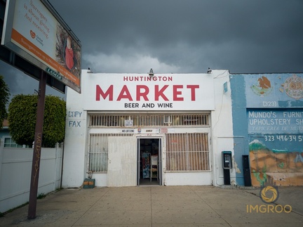 Huntington Market in El Sereno, Los Angeles CA